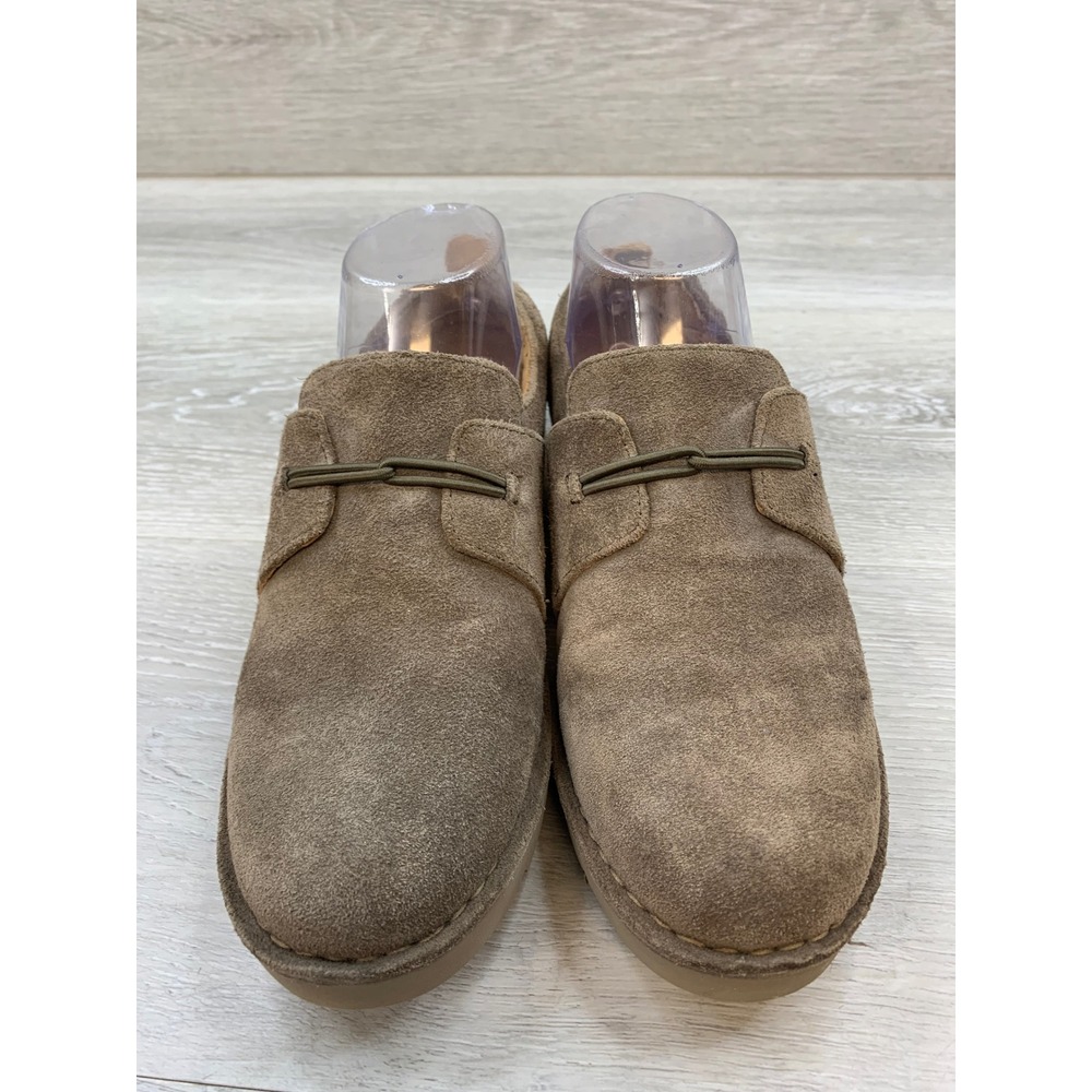 Clarks Artisan Women's Suede Loafers 7 Brown Slip On Comfort Casual Shoes - Picture 2 of 11